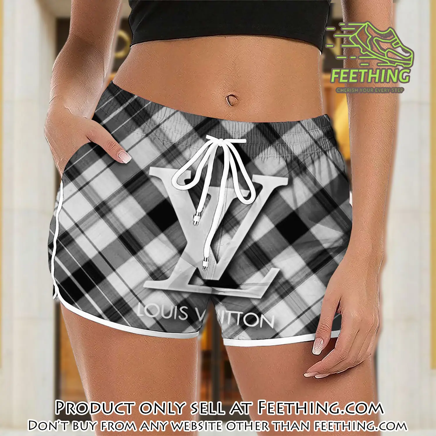 Limited edition lv women shorts lady beach shorts wms1031 ft5931474
